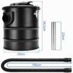 Sellnet Aschesauger 20L mit 1650W & DUAL-Filter-System – Kaminsauger für Öfen & Grills – Bild 2