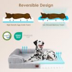 EHEYCIGA Orthopädisches Hundebett 89x56cm – Ergonomischer Komfort für kleine Hunde – Bild 2