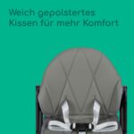 Bebeconfort Moly Sitzerhöhung – Tragbarer Kindersitz 6 Mon.–3 Jahre, 3 Höhen & Tablett – Bild 9