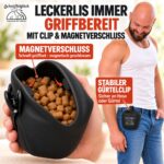 BALLONTE Schnüffelteppich 2-in-1 mit Leckerli-Beutel – Intelligenzspielzeug für alle Hunde – Bild 4
