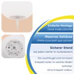 Esotec Solar Leuchtkugel Siena Ø30cm – 16 Farben mit Fernbedienung & USB-Ladefunktion – Bild 6