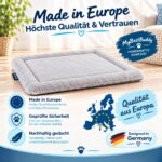 MyBestBuddy Hundekissen Komfort 70x50 cm M – Allergikerfreundliche Hundematte für mittelgrosse Hunde – Bild 3