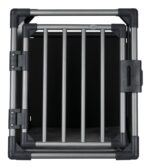 TRIXIE Aluminium Hunde-Transportbox S – 48x56x61 cm, bruchsicher für sicheres Reisen – Bild 2