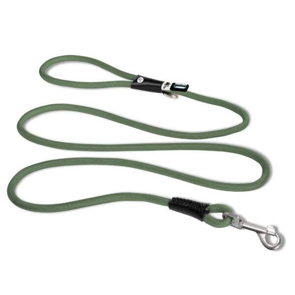 Curli Stretch Comfort Leash M – Stoßdämpfende Hundeleine mit Sicherheitskarabiner