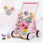 Giant Bean Holz-Lauflernwagen Schmetterlingsform – Motorische Entwicklung für Babys ab 1 Jahr