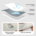 BEDSURE Hundedecke 102x76cm wasserdicht – Sherpa Fleece Wendedecke für mittlere Hunde – Bild 4