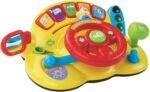 VTech Baby Lustige Fahrschule – Interaktives Lenkrad Spielzeug für 12-36 Monate