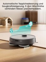 Lefant M3 Saugroboter mit Wischfunktion – 12000 Pa LiDAR Navigation für Haushalte – Bild 8