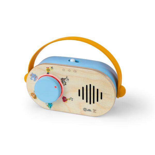 Baby Einstein Hape Discovery Radio – Montessori Spielzeugradio für Babys ab 6 Monaten