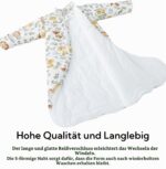 Chilsuessy Baby Schlafsack 3.5 Tog Winter – Ganzjahres Schlafsack für Neugeborene & Kleinkinder Grösse S – Bild 4