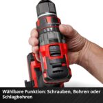 Einhell TP-CD 18/80 Li-i BL Akku-Schlagbohrschrauber – 80 Nm Brushless für Profis – Bild 8
