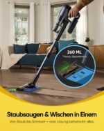 Vexilar V12 Akku-Staubsauger kabellos – 50 kPa Saugkraft, 50 Min Laufzeit, 6-in-1 – Bild 3