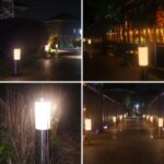 Heinstian 4er Set Solarleuchten Edelstahl – Warmweiss LED Gartenbeleuchtung IP45 wasserdicht – Bild 7