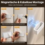 GOODEA 20cm Akku-Wandleuchte mit Bewegungssensor & Fernbedienung – 60 Tage Laufzeit, 2er Set – Bild 10