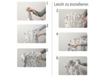 balbina Baldachin 240 x 165 cm aus 100% Baumwolle – Betthimmel mit Rüsche für Kinderbett – Bild 9