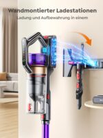 INTETURE Akku Staubsauger 600W 50KPa – 65 Min Laufzeit mit Wandladestation & Grünlicht – Bild 6
