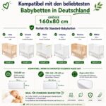FlyIdeas Spannbettlaken-Set 80x160 cm – 100% Baumwolle für Kinderbetten – Bild 5