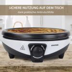 Syntrox Germany 3in1 Crepes Maker 30 cm – Elektrogrill mit Pancake & Grillplatte 1000 Watt – Bild 8