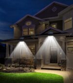 spqment Solar-Sicherheitsleuchte 288 LED mit Bewegungsmelder – IP65 Aussenstrahler für Garten & Garage – Bild 8