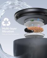 FEELNEEDY 3L Katzenbrunnen mit Edelstahlschale – leiser Wasserbrunnen für Katzen – Bild 7