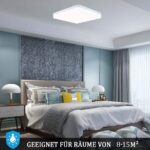 SUNZOS LED Deckenleuchte 36W – 4250 Lumen Neutralweiss für Wohnzimmer & Schlafzimmer – Bild 7