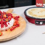 Gadgy Crêpes Maker 30cm mit Antihaftplatte – Elektrischer Crêpes Maker mit Teigverteiler – Bild 8