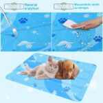 Aisuowa Kühlmatte für Hunde & Katzen – Selbstkühlend, Kratzfest & Ungiftiges Gel – Bild 4