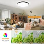 Eregou 24W LED Deckenleuchte Dimmbar mit RGB Farbwechsel – Smart Home Lampe für Alexa & Google – Bild 5