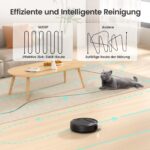 Lefant M210P Saugroboter mit FreeMove 3.0 – 2200 Pa, 120 Min, Smart Home – Bild 4
