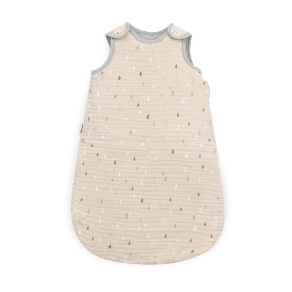 Ehrenkind® Baby Sommerschlafsack Rund – Bio-Musseline mit Rundum-Reissverschluss