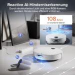 roborock Qrevo EdgeT Saugroboter mit Wischfunktion – 18.500 Pa & FlexiArm Technologie – Bild 8