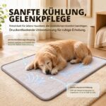 Yuragim Kühlmatte 100x70 cm – Selbstkühlende Hundematte für Sommer, waschbar & rutschfest – Bild 3