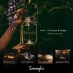 SONNENGLAS Classic 1000ml – Handgefertigte Solar-Laterne mit USB-C aus Südafrika – Bild 4