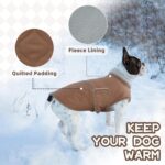 Hjumarayan Hundemantel XXL Wintermantel mit Fleecefutter – Wärmeschutz für grosse Hunde – Bild 6