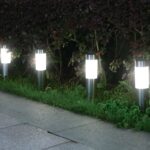 Heinstian Solarleuchten für Außen Kaltweiß – Edelstahl Gartenleuchten mit LED & IP45 – Bild 7