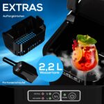 Tronitechnik EM01 Eiswürfelmaschine 12 kg/24 h – Eiswürfelbereiter mit 2 Grössen & Reinigungsfunktion – Bild 5