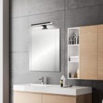 ERWEY LED-Spiegelleuchte 30cm 5W IP44 – Badbeleuchtung mit Klammer & Schraube – Bild 5