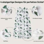Unnivoll Babyschlafsack 2,0 Tog 78cm (6–12 Monate) – 2er Pack Winterschlafsack für Neugeborene – Bild 3