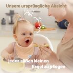 Ghguole 12er-Pack Baby-Lätzchen Dreieckstuch – Bio-Baumwolle, verstellbar für 0–12 Monate – Bild 7