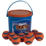 Chuckit! Ultra Ball 8er-Set mit Trageeimer – Apportierball für Hunde