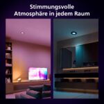 Philips Hue Smart Slim Einbauleuchte 90 mm, 3er Pack – Bluetooth & Sprachsteuerung – Bild 5