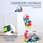 SWTOIPIG Elektroauto mit Licht & Sound – Lernspielzeug für Babys & Kleinkinder – Bild 6