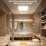 Toowell Akku-Deckenleuchte mit Bewegungsmelder – LED-Deckenlampe ohne Bohren & Stromanschluss – Bild 9