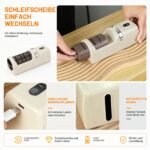 Zinueen Elektrischer Messerschärfer 5-in-1 mit 3-Geschwindigkeiten – Wiederaufladbar – Bild 5
