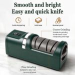 HNCY Elektrischer Messerschärfer 20W – Professionelle Zweistufenschleifung für Messer & Scheren – Bild 5
