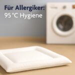 Julius Zöllner Hygiena Babykissen 40x60 cm – Allergikerfreundlich, 95°C waschbar – Bild 4