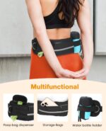 Pecute Joggingleine mit Hüftgurt – Freihändige Hundeleine für Hunde bis 50 kg – Bild 3