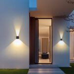 MYCUL 12W LED Wandleuchte mit Bewegungsmelder – Wasserdichte Aussenlampe Schwarz – Bild 5