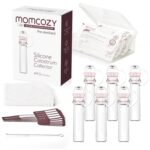Momcozy Kolostrum-Sammler 6er-Set – Wiederverwendbarer Muttermilch-Sammler BPA-frei