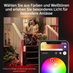Philips Hue White & Color Ambiance Impress Wegeleuchte – 16 Mio. Farben, smarte Gartenbeleuchtung – Bild 8